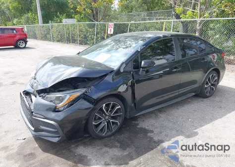 2020 Toyota Corolla Se z USA, uszkodzony, nr VIN 5YFS4RCE6LP008655